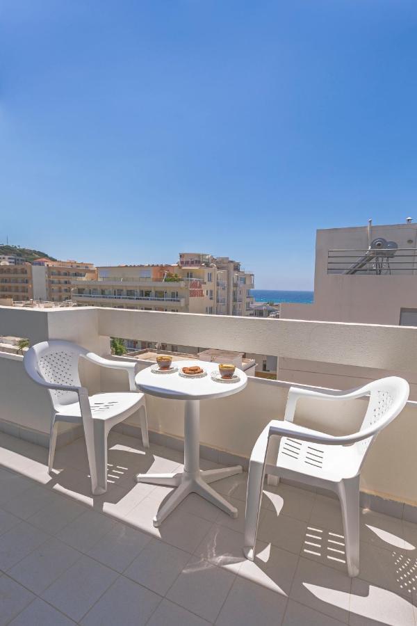 3- Sea View Luxury Suite In The Center Of Rhodes! Rhodes City Exterior foto